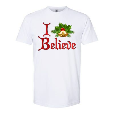 I Believe Christmas Bells Softstyle® CVC T-Shirt