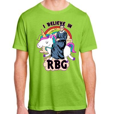 I Believe In RBG Ruth Bader Ginsburg  Adult ChromaSoft Performance T-Shirt