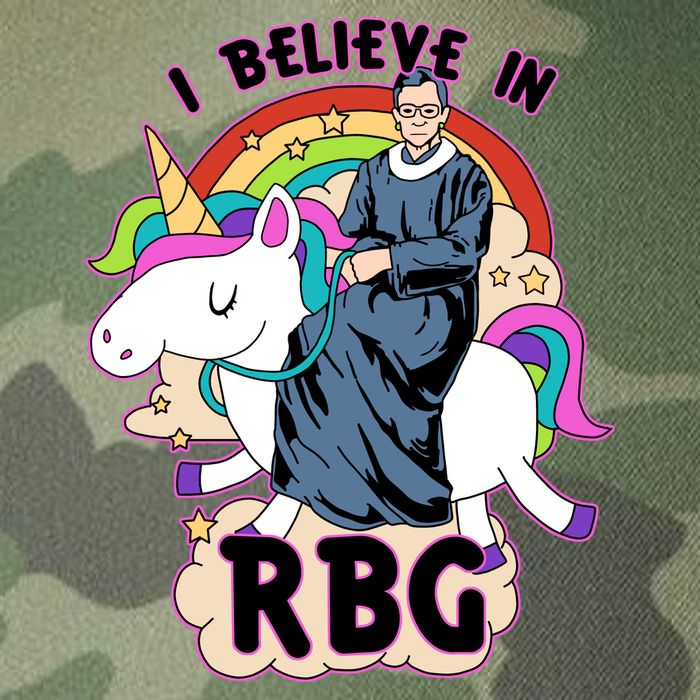 I Believe In RBG Ruth Bader Ginsburg  Legacy Tie Dye Trucker Hat