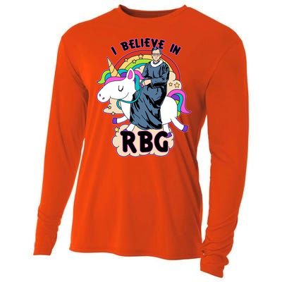 I Believe In RBG Ruth Bader Ginsburg  Cooling Performance Long Sleeve Crew