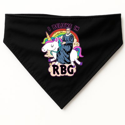 I Believe In RBG Ruth Bader Ginsburg  USA-Made Doggie Bandana