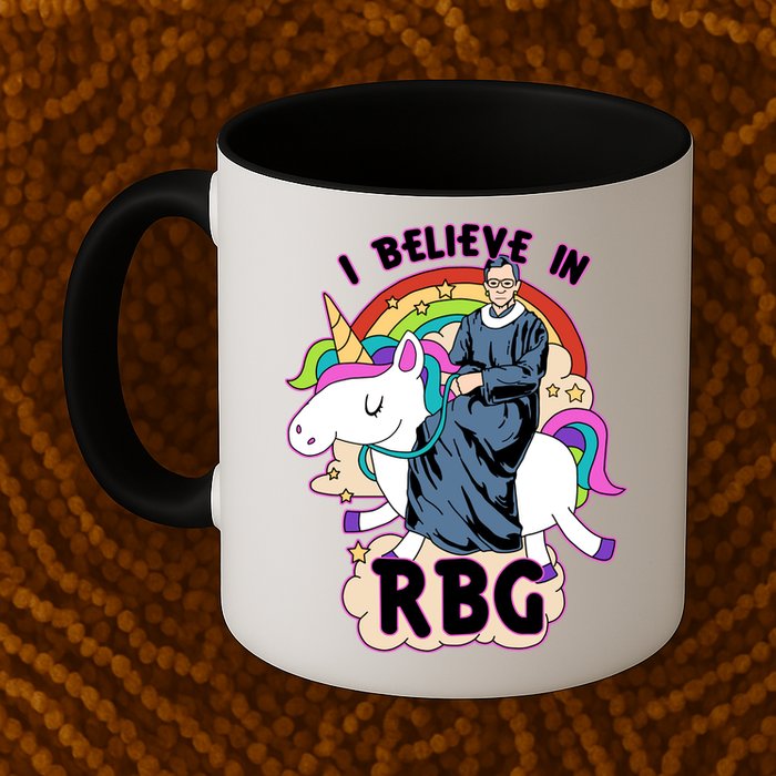 I Believe In RBG Ruth Bader Ginsburg  Mug