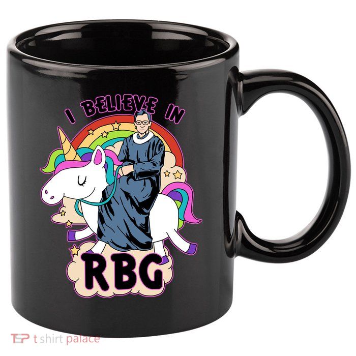 I Believe In RBG Ruth Bader Ginsburg  11oz C Handle Ceramic Mug