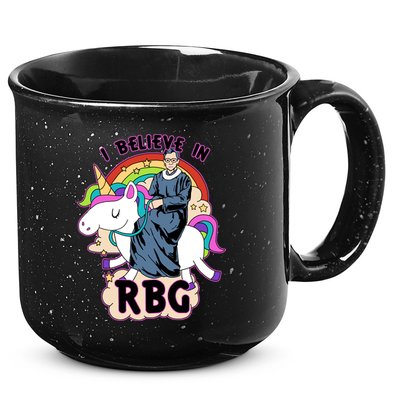I Believe In RBG Ruth Bader Ginsburg  15oz Campfire Ceramic Mug
