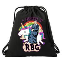 I Believe In RBG Ruth Bader Ginsburg  Drawstring Bag