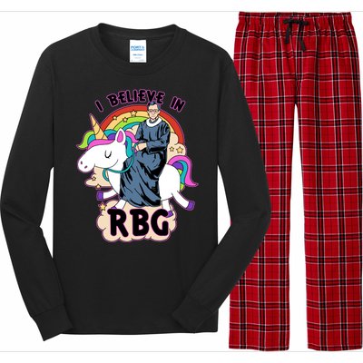 I Believe In RBG Ruth Bader Ginsburg  Long Sleeve Pajama Set