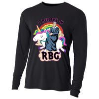 I Believe In RBG Ruth Bader Ginsburg  Cooling Performance Long Sleeve Crew