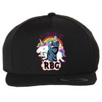 I Believe In RBG Ruth Bader Ginsburg  Wool Snapback Cap