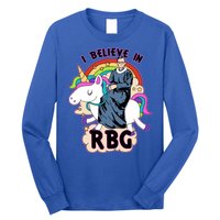 I Believe In RBG Ruth Bader Ginsburg  Long Sleeve Shirt