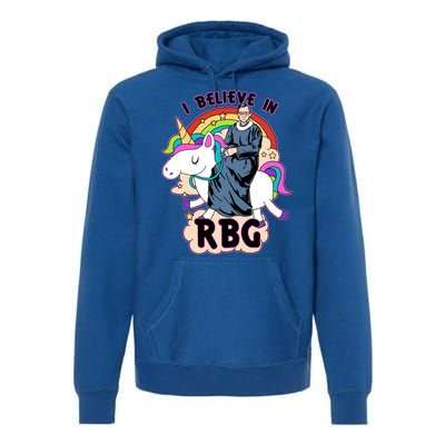 I Believe In RBG Ruth Bader Ginsburg  Premium Hoodie