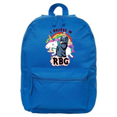 I Believe In RBG Ruth Bader Ginsburg  16 in Basic Backpack