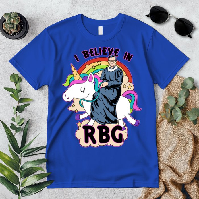 I Believe In RBG Ruth Bader Ginsburg  Premium T-Shirt