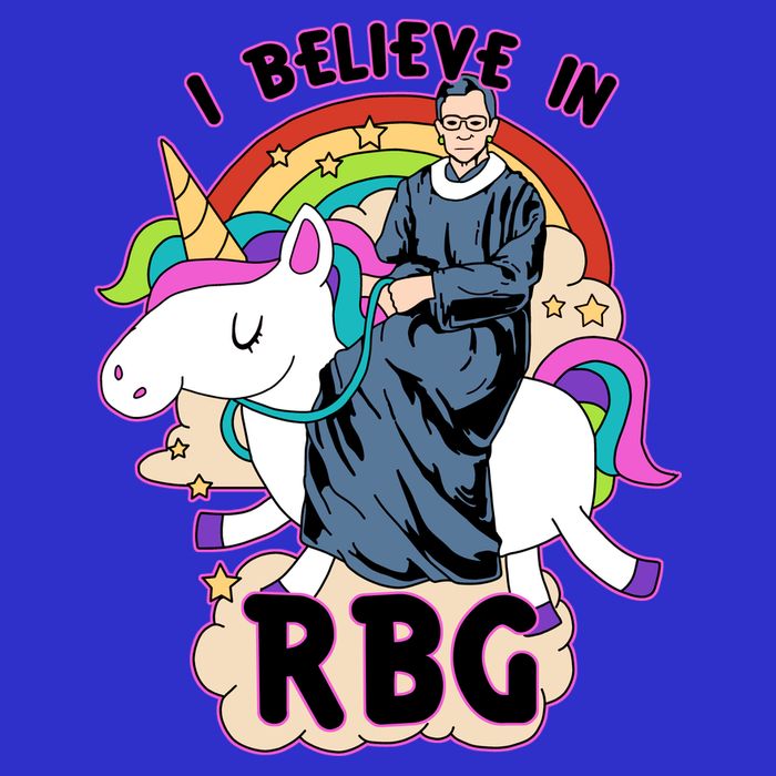 I Believe In RBG Ruth Bader Ginsburg  Premium T-Shirt