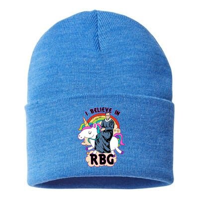 I Believe In RBG Ruth Bader Ginsburg  Sustainable Knit Beanie