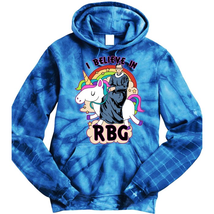 I Believe In RBG Ruth Bader Ginsburg  Tie Dye Hoodie