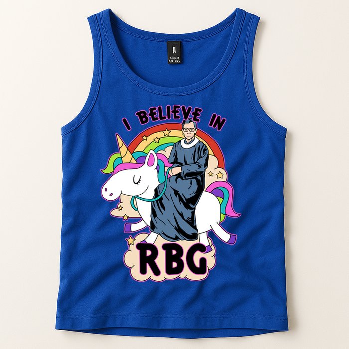 I Believe In RBG Ruth Bader Ginsburg  Tank Top