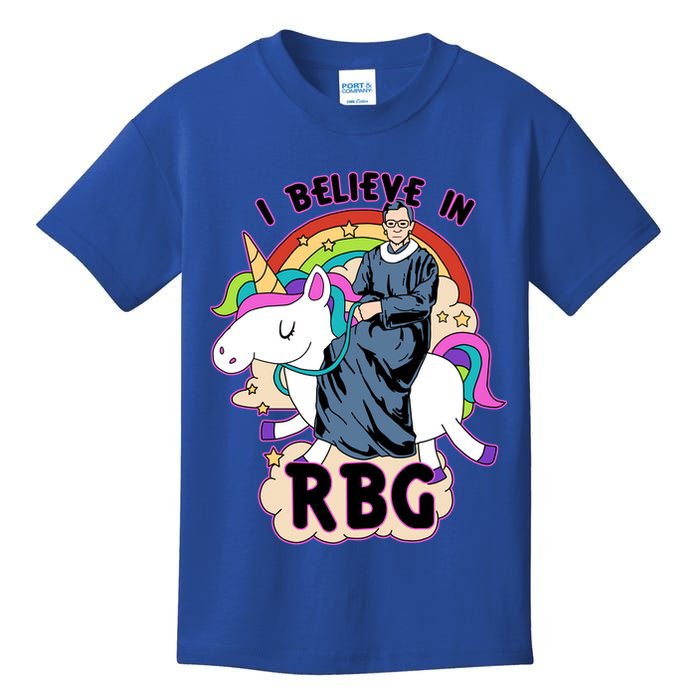 I Believe In RBG Ruth Bader Ginsburg  Kids T-Shirt