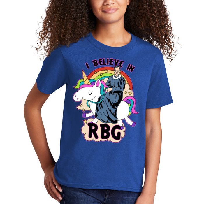 I Believe In RBG Ruth Bader Ginsburg  Kids T-Shirt