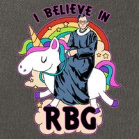 I Believe In RBG Ruth Bader Ginsburg  Cotton Canvas Backpack