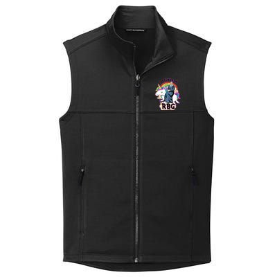 I Believe In RBG Ruth Bader Ginsburg  Collective Smooth Fleece Vest