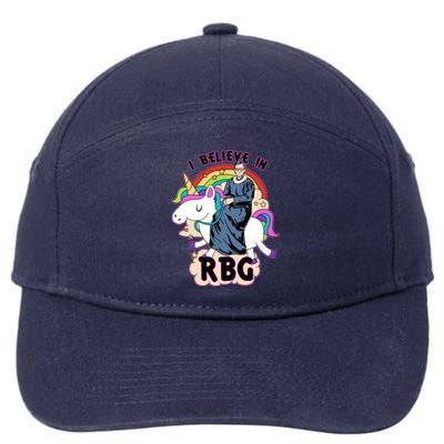 I Believe In RBG Ruth Bader Ginsburg  7-Panel Snapback Hat