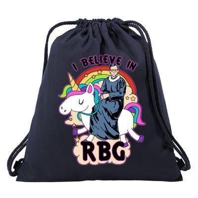 I Believe In RBG Ruth Bader Ginsburg  Drawstring Bag