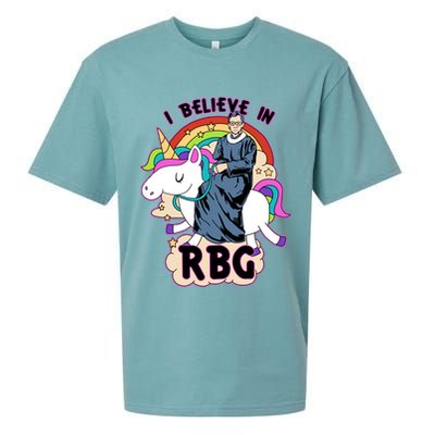 I Believe In RBG Ruth Bader Ginsburg  Sueded Cloud Jersey T-Shirt