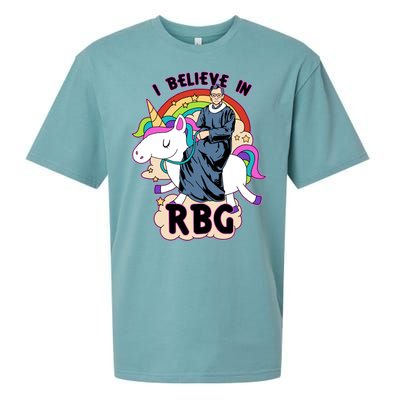 I Believe In RBG Ruth Bader Ginsburg  Sueded Cloud Jersey T-Shirt