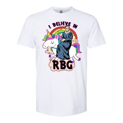 I Believe In RBG Ruth Bader Ginsburg  Softstyle CVC T-Shirt