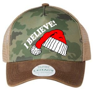 I Believe In Santa Claus Christmas Legacy Tie Dye Trucker Hat