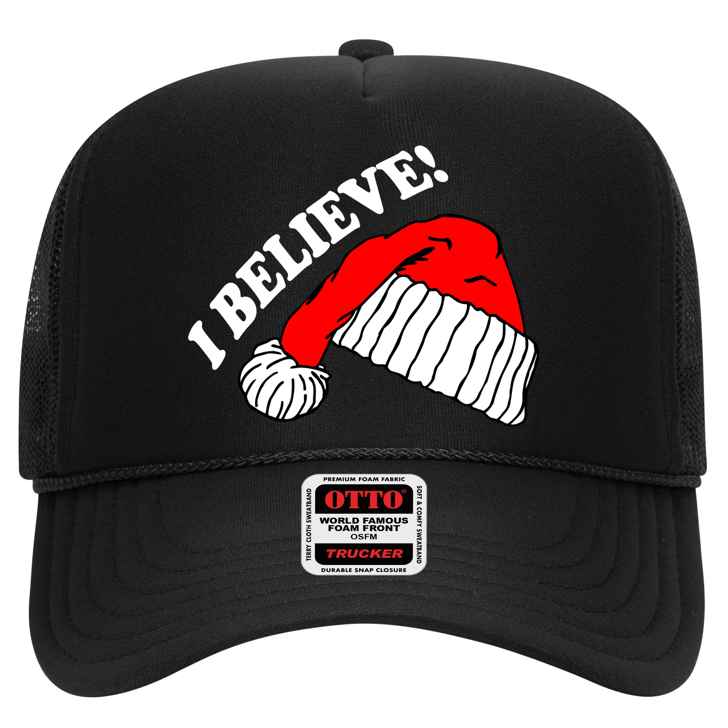 I Believe In Santa Claus Christmas Hat