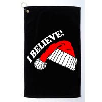 I Believe In Santa Claus Christmas Golf Towel
