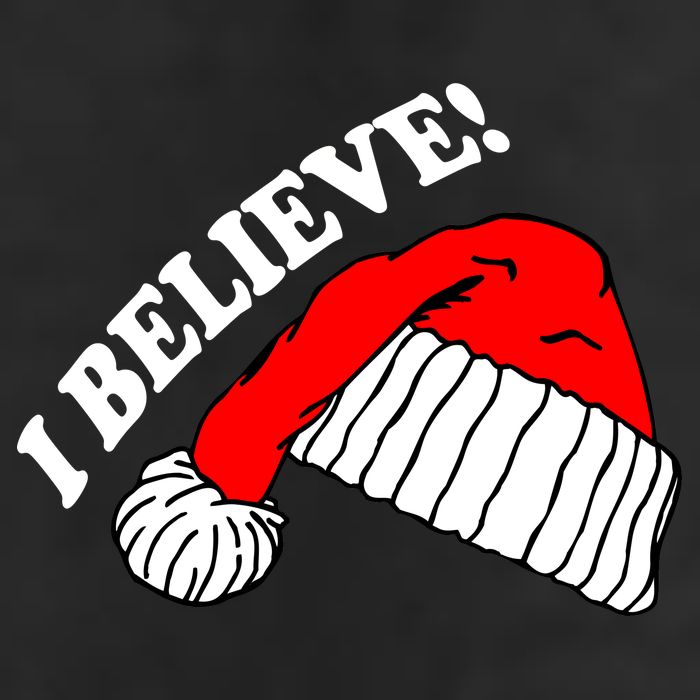 I Believe In Santa Claus Christmas Golf Towel