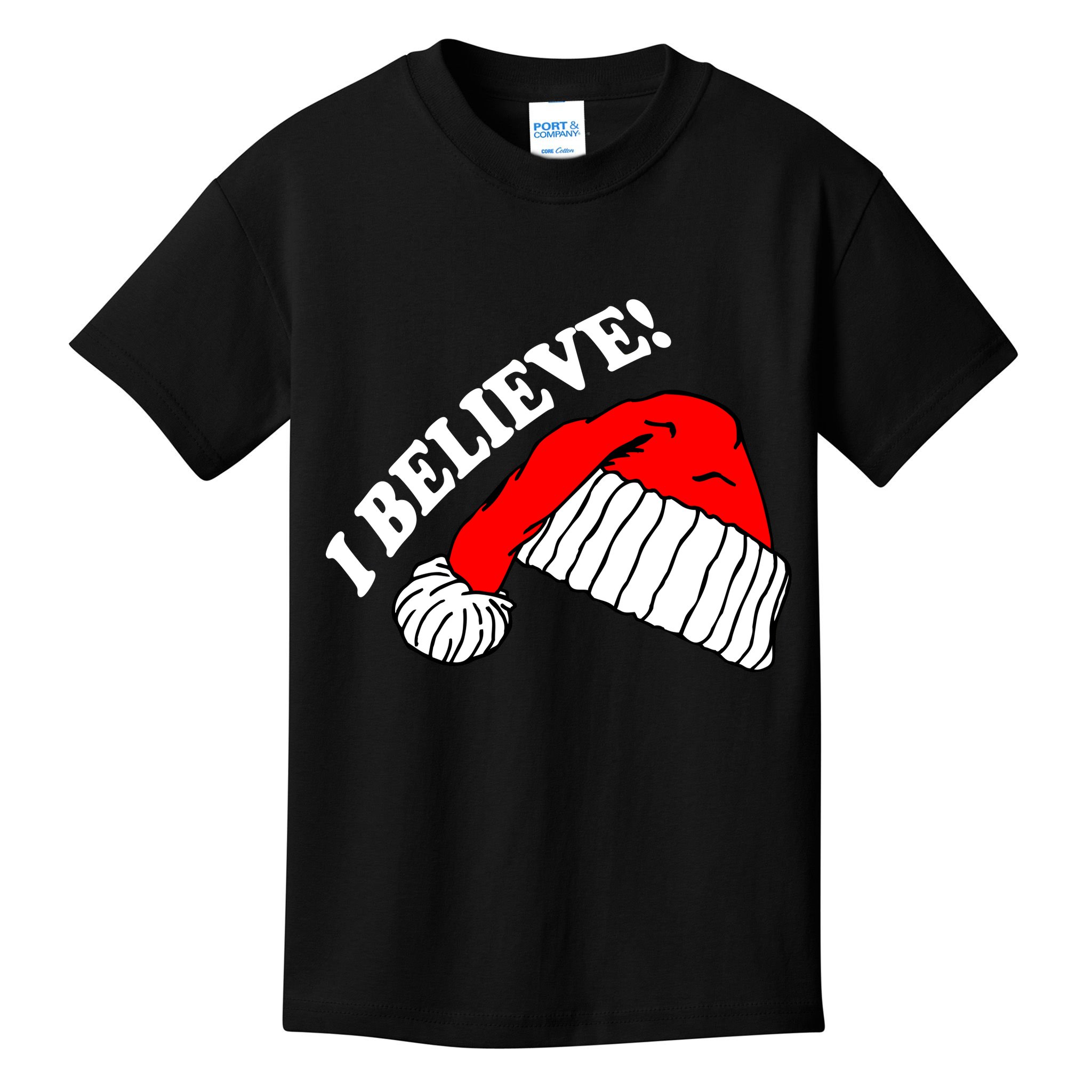 I Believe In Santa Claus Christmas Kids T-Shirt