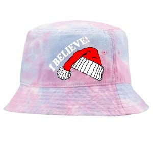 I Believe In Santa Claus Christmas Tie-Dyed Bucket Hat