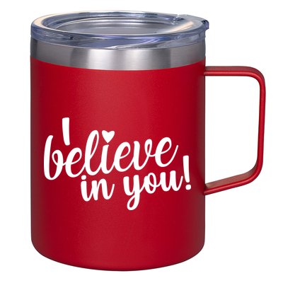 I Believe In You Teacher 12oz Stainless Steel Coffee Mug