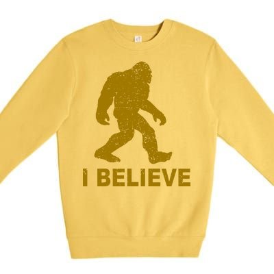 I Believe Sasquatch Bigfoot Premium Crewneck Sweatshirt