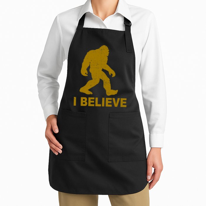 I Believe Sasquatch Bigfoot Apron