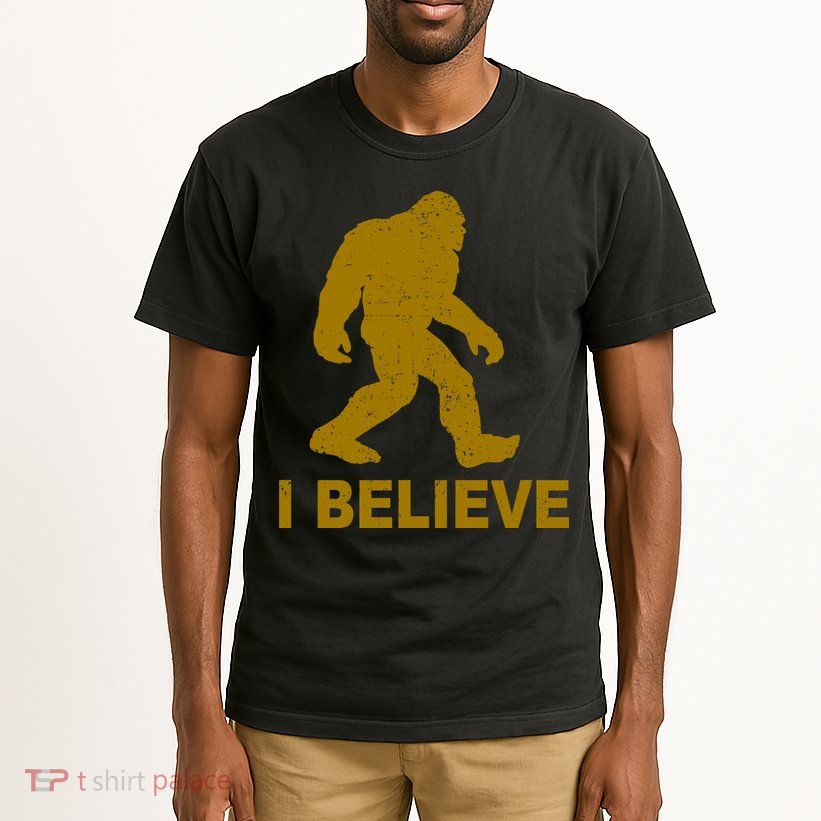 I Believe Sasquatch Bigfoot Tall T-Shirt