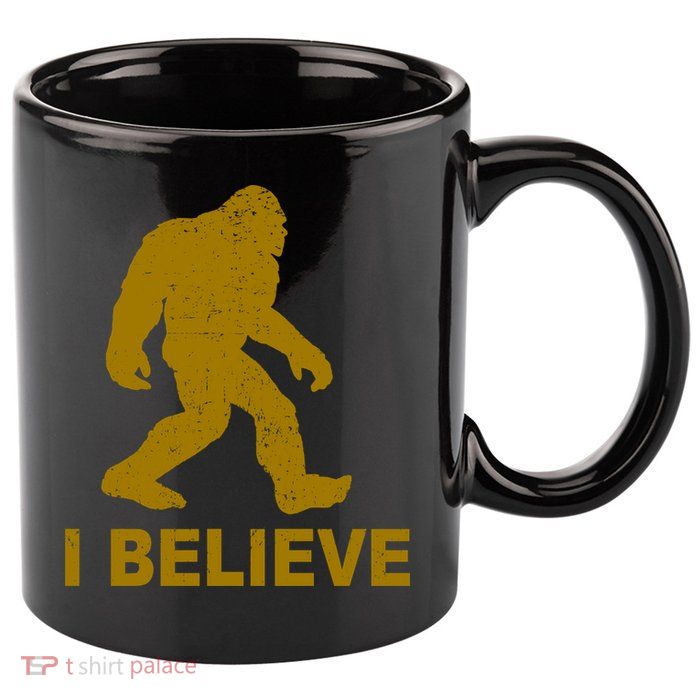 I Believe Sasquatch Bigfoot 11oz C Handle Ceramic Mug
