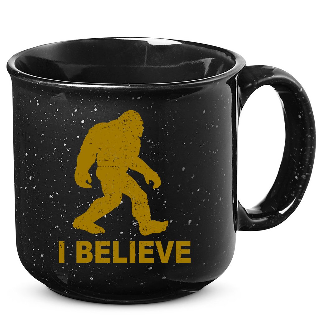 I Believe Sasquatch Bigfoot 15oz Campfire Ceramic Mug