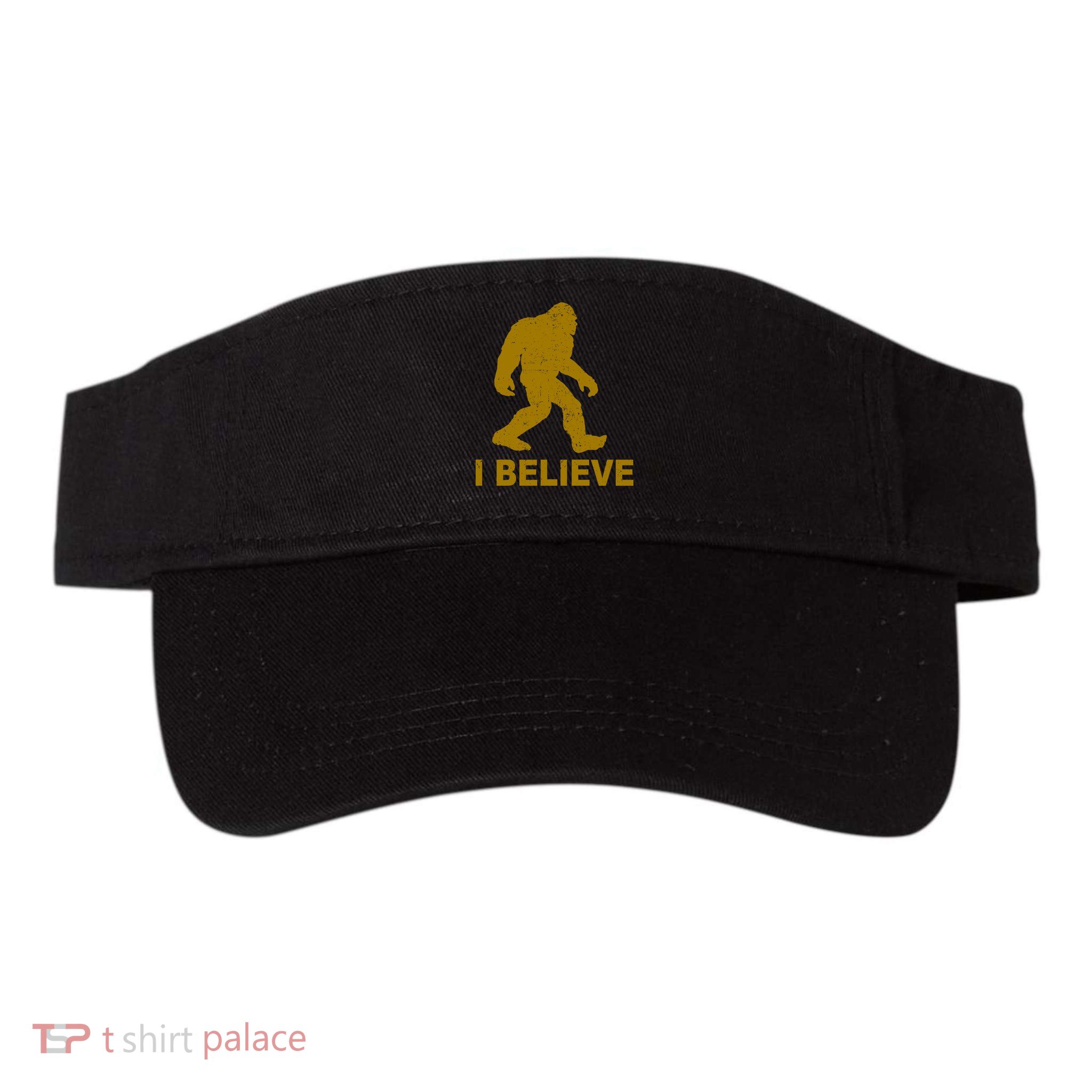 I Believe Sasquatch Bigfoot Visor