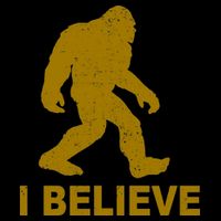 I Believe Sasquatch Bigfoot Women's V-Neck T-Shirt