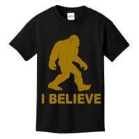 I Believe Sasquatch Bigfoot Kids T-Shirt