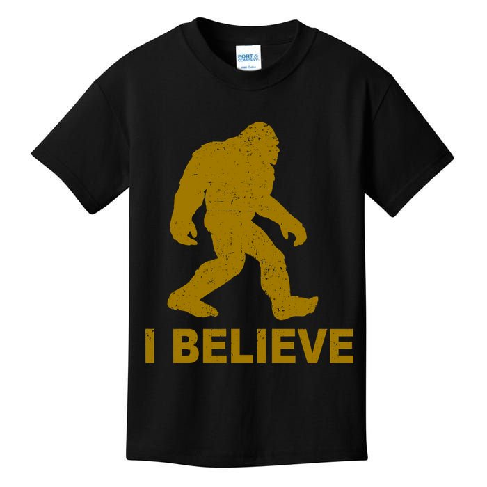I Believe Sasquatch Bigfoot Kids T-Shirt