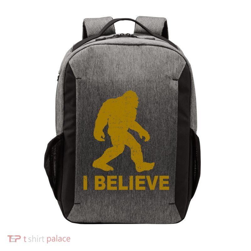I Believe Sasquatch Bigfoot Vector Backpack