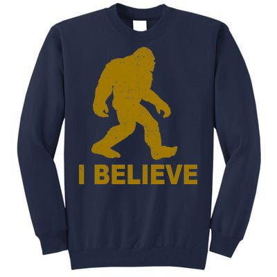 I Believe Sasquatch Bigfoot Tall Sweatshirt