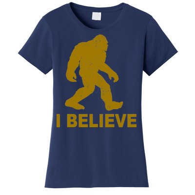 I Believe Sasquatch Bigfoot Women's T-Shirt