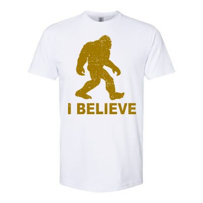 I Believe Sasquatch Bigfoot Softstyle® CVC T-Shirt