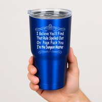 I Believe You'll That Rule Dungeon Master Tumbler